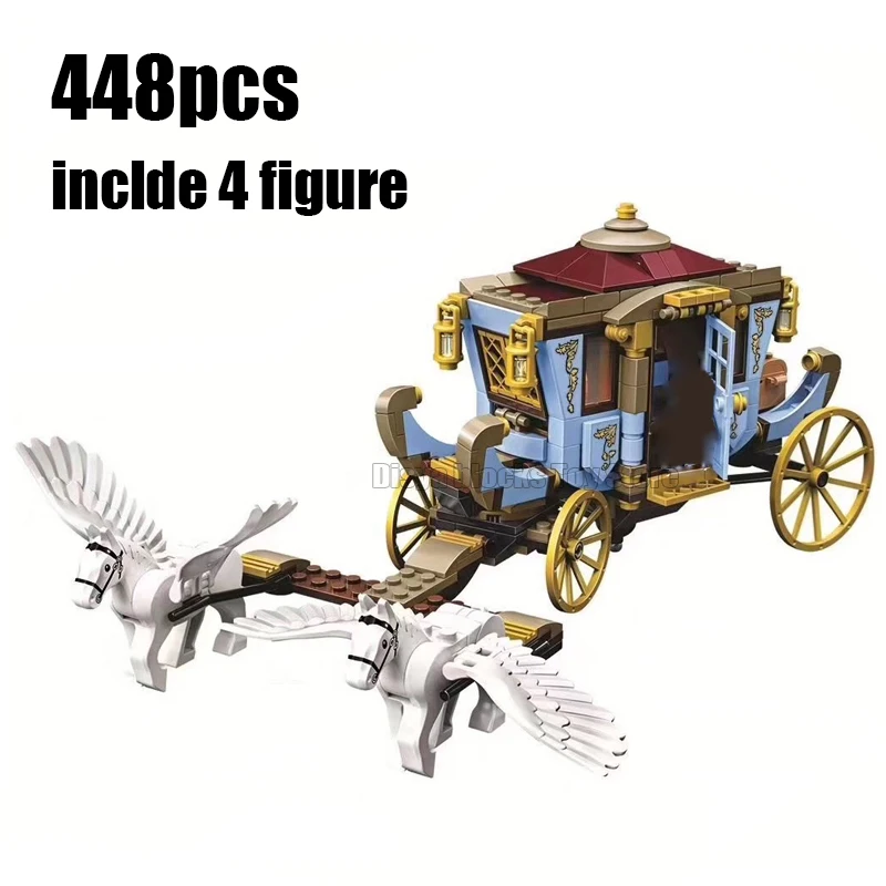 NEW Harris Movie Beauxbatons' Carriage: Arrival at Magic Castle Model Building Blocks Kit Classic Bricks Kids Toy For Children
NEW Harris Movie Beauxbatons' Carriage: Arrival at Magic Castle Model Building Blocks Kit Classic Bricks Kids Toy For Children