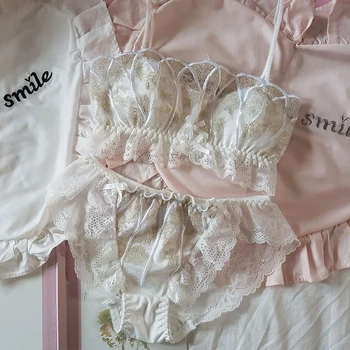 Retro Princess silver silk luxurious Mermaid shell no steel ring bra bra and panty set ropa interior lingerie feminina sujetador
Retro Princess silver silk luxurious Mermaid shell no steel ring bra bra and panty set ropa interior lingerie feminina sujetador