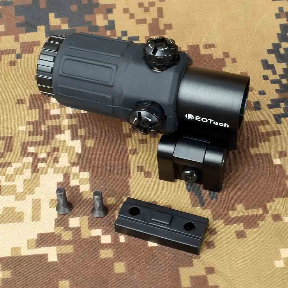 Outdoor Hunting Scope G33 3X Magnifier Holographic Sight Scope For 20mm Weaver Rail Mounts with Switch to Side Quick Detachable
Outdoor Hunting Scope G33 3X Magnifier Holographic Sight Scope For 20mm Weaver Rail Mounts with Switch to Side Quick Detachable