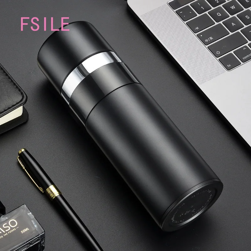 FSILE Simple and Stylish High-end Stainless Steel Tea Water Insulated Mug New Creative Personality Trend Portable Office Mug
FSILE Simple and Stylish High-end Stainless Steel Tea Water Insulated Mug New Creative Personality Trend Portable Office Mug