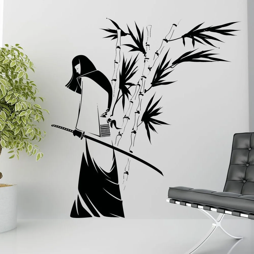 Samurai Warrior Bamboo Wall Sticker Japanese Wallpaper Vinyl Art Home Decor Room Decal Wallpaper muursticker
Samurai Warrior Bamboo Wall Sticker Japanese Wallpaper Vinyl Art Home Decor Room Decal Wallpaper muursticker