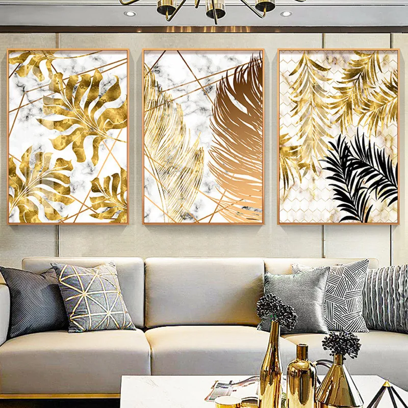 Golden Leaf Pattern Oil Canvas Spray Painting Leaves Draw Core Adornment Picture Household Walls Decoration Personality Fashion
Golden Leaf Pattern Oil Canvas Spray Painting Leaves Draw Core Adornment Picture Household Walls Decoration Personality Fashion