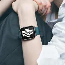 AMTRTT Genuine Leather Band for Apple Watch series 7 6 SE 5 4 3 2 1 Strap for iWatch Bracelet Now Wind Side buckle 41MM 45MM 44M
AMTRTT Genuine Leather Band for Apple Watch series 7 6 SE 5 4 3 2 1 Strap for iWatch Bracelet Now Wind Side buckle 41MM 45MM 44M