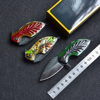 Free Shipping Mini Creative Leaf Knife Folding Key Knife Ornaments EDC Knife Portable Tea Knife
Free Shipping Mini Creative Leaf Knife Folding Key Knife Ornaments EDC Knife Portable Tea Knife