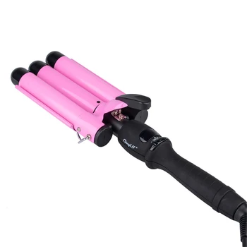 Ckeyin 25mm Hair Curler Ceramic Curling Iron Temperature Adjustable Electirc Waver Curl Curly LCD Display Hair Styler +Glove
Ckeyin 25mm Hair Curler Ceramic Curling Iron Temperature Adjustable Electirc Waver Curl Curly LCD Display Hair Styler +Glove