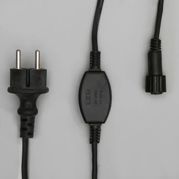 Power cord for garlands "Fringe" up to 6000 LED, 220V, NT "Rubber" 2W, fixing 1080647
Power cord for garlands "Fringe" up to 6000 LED, 220V, NT "Rubber" 2W, fixing 1080647