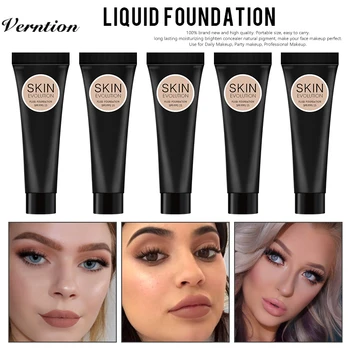 Verntion Waterproof Liquid Foundation Makeup Base Face Liquid Foundation BB Cream Concealer Moisturizer Oil-control Whitening
Verntion Waterproof Liquid Foundation Makeup Base Face Liquid Foundation BB Cream Concealer Moisturizer Oil-control Whitening