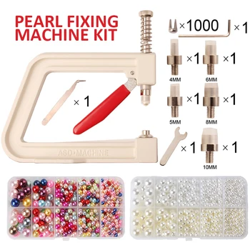1Set Durable Manual Round Pearl Fixing Machine Pearl Attach Beading Supply Kit Craft DIY Sewing Tools Accessory
1Set Durable Manual Round Pearl Fixing Machine Pearl Attach Beading Supply Kit Craft DIY Sewing Tools Accessory