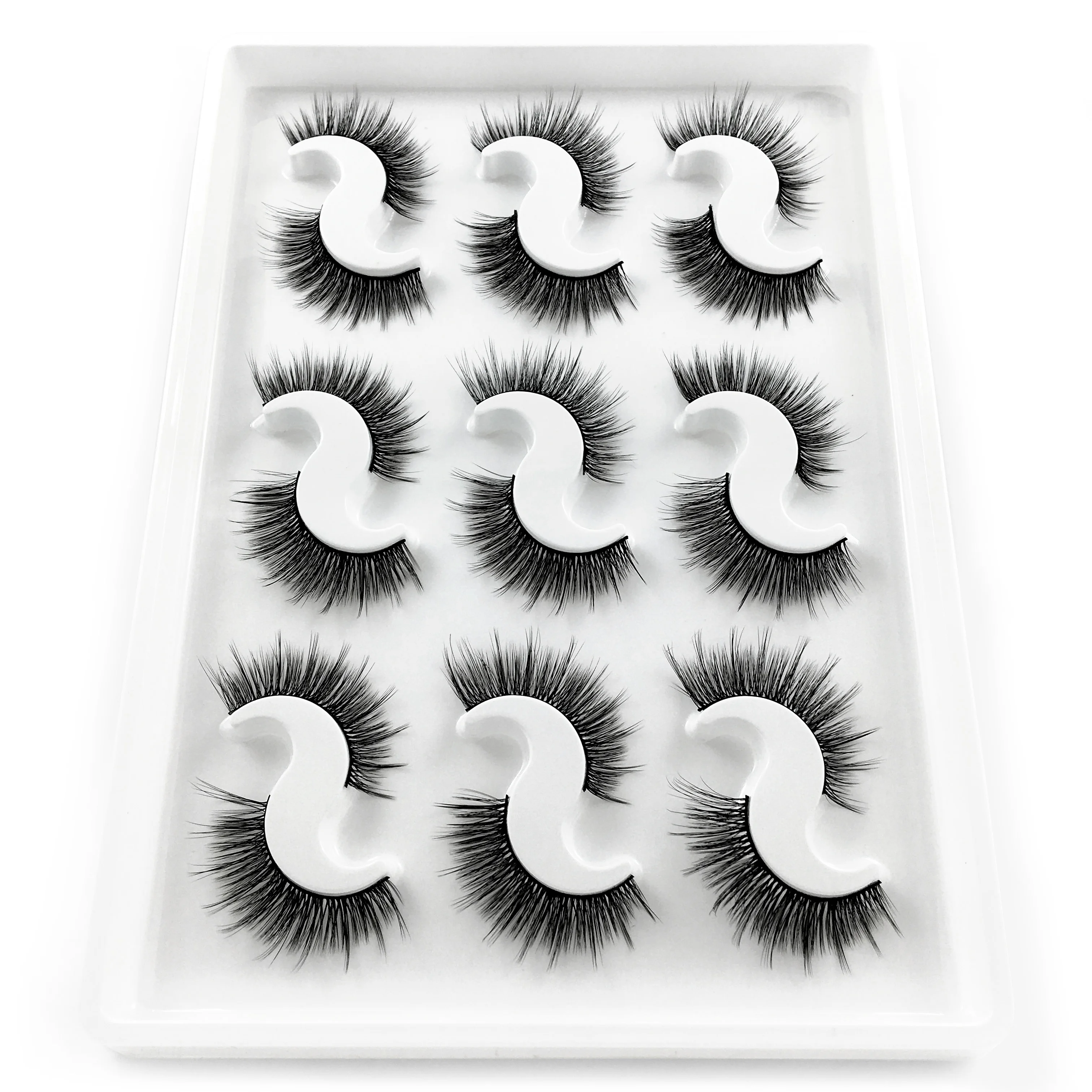 New 9 Pairs 3D natural mink eyelashes wholesale strip silk lashes new makeup eyelash extension false eyelashes for beauty
New 9 Pairs 3D natural mink eyelashes wholesale strip silk lashes new makeup eyelash extension false eyelashes for beauty