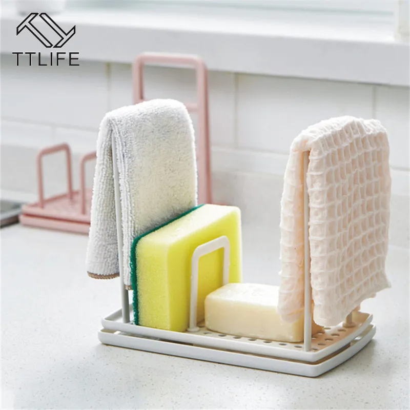 TTLIFE 1 PCS Storage Rack Standing Type Sponge Holder Shelf Plate For Pad Towel Mutifuctional Organizer Home Kitchen Accessories
TTLIFE 1 PCS Storage Rack Standing Type Sponge Holder Shelf Plate For Pad Towel Mutifuctional Organizer Home Kitchen Accessories