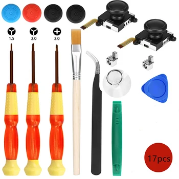3D Analog Gamepad Thumb Stick for Nintend Switch NS Joy Con Joystic Sensor Module Repair Tool for JoyCon Replacement
3D Analog Gamepad Thumb Stick for Nintend Switch NS Joy Con Joystic Sensor Module Repair Tool for JoyCon Replacement