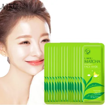 LAIKOU Matcha Moisturizing Sleeping Face Mud Mask Packs Anti wrinkle Night Facial Pack Moisturize Anti-Aging Mask for face Care
LAIKOU Matcha Moisturizing Sleeping Face Mud Mask Packs Anti wrinkle Night Facial Pack Moisturize Anti-Aging Mask for face Care