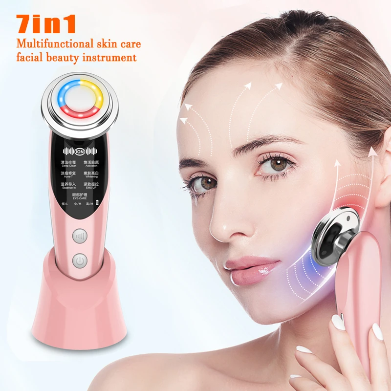 7in1 RF&EMS Radio Mesotherapy Electroporation Face Beauty Pen Radio Frequency LED Photon Face Skin Rejuvenation Remover Wrinkle
7in1 RF&EMS Radio Mesotherapy Electroporation Face Beauty Pen Radio Frequency LED Photon Face Skin Rejuvenation Remover Wrinkle