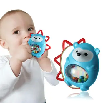 Cute Hedgehog Baby Rattle Toy Baby Gum Educational 360 Degree Rotation Toy
Cute Hedgehog Baby Rattle Toy Baby Gum Educational 360 Degree Rotation Toy