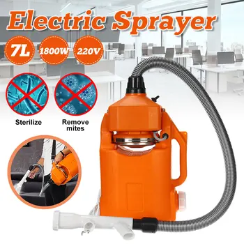 7L 220V Electric ULV Fogger 1800W Intelligent Ultra Capacity Sprayer Mosquito Killer Disinfection Machine Insecticide Atomizer
7L 220V Electric ULV Fogger 1800W Intelligent Ultra Capacity Sprayer Mosquito Killer Disinfection Machine Insecticide Atomizer