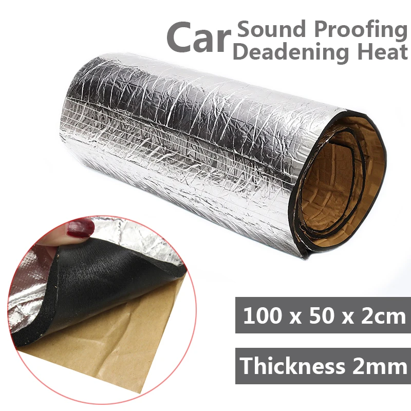50x100CM 20MM Foam Cotton Auto Car Mat Deadener Reduction Noise Sound Insulation Foam Soundproof Door Trunk Soundproof Fit Car
50x100CM 20MM Foam Cotton Auto Car Mat Deadener Reduction Noise Sound Insulation Foam Soundproof Door Trunk Soundproof Fit Car