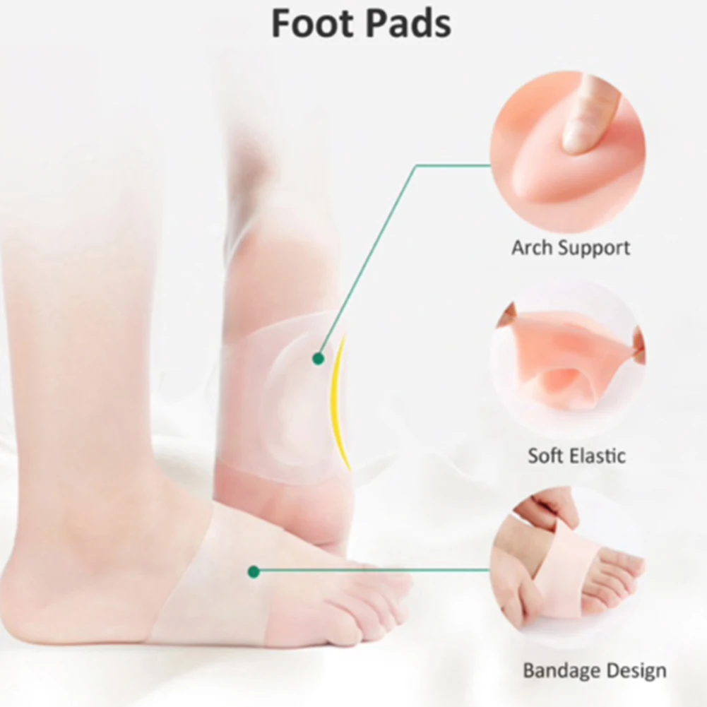 2Pcs Insoles Plantar Fasciitis Bandage Design Pain Relief Shoe Inserts Soft Massage Silicone Flat Feet Arch Support Health Care
2Pcs Insoles Plantar Fasciitis Bandage Design Pain Relief Shoe Inserts Soft Massage Silicone Flat Feet Arch Support Health Care