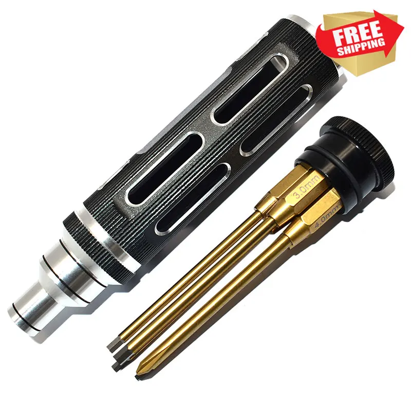 Radio control RC Car screw driver Hex 1.5/2.0/ 2.5/3.0mm Phillips screwdriver 4.0mm combo option upgrade parts
Radio control RC Car screw driver Hex 1.5/2.0/ 2.5/3.0mm Phillips screwdriver 4.0mm combo option upgrade parts