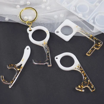 1pcs Shiny Key-shaped silicone mold fudge chocolate decoration baking mold DIY epoxy resin keychain pendant making mold
1pcs Shiny Key-shaped silicone mold fudge chocolate decoration baking mold DIY epoxy resin keychain pendant making mold