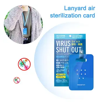 Sterilization Card Air Freshener Disinfection Protection Card Home Clean Outdoor for Car Home Office Use
Sterilization Card Air Freshener Disinfection Protection Card Home Clean Outdoor for Car Home Office Use