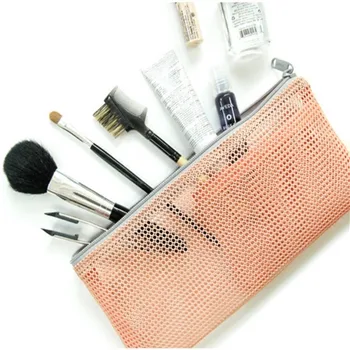 Fashion Portable Mesh Women Cosmetic Bag Toothbrush Pencil Lipstick Toiletry Makeup Storage Organizer Light Purse Pouch
Fashion Portable Mesh Women Cosmetic Bag Toothbrush Pencil Lipstick Toiletry Makeup Storage Organizer Light Purse Pouch