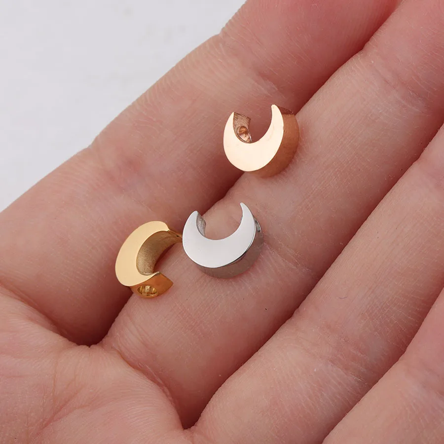 1pcs Mirror Polished Stainless Steel Moon Charm 7*8mm for DIY Earrings Necklace Bracelet Handmade Jewelry Accessories Wholesale
1pcs Mirror Polished Stainless Steel Moon Charm 7*8mm for DIY Earrings Necklace Bracelet Handmade Jewelry Accessories Wholesale