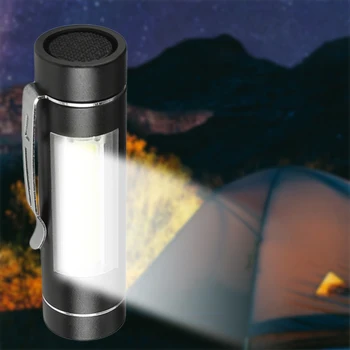 LED COB Waterproof MINI Flashlight 1516 LED Aluminum 1 Mode Torch use 14500 or AA Battery Portable working lantern
LED COB Waterproof MINI Flashlight 1516 LED Aluminum 1 Mode Torch use 14500 or AA Battery Portable working lantern