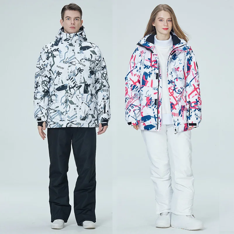 Men Women Ski Suit Winter Outdoor Warm Thick Windproof Waterproof Skiing Snowboarding Suit New Male Female Ski Jacket Ski Pants
Men Women Ski Suit Winter Outdoor Warm Thick Windproof Waterproof Skiing Snowboarding Suit New Male Female Ski Jacket Ski Pants