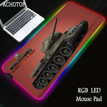 World Of Tanks RGB Large Gaming Mouse Pad xxl Gamer Computer mousepad rgb Led Desk with Backlight Keyboard Mat Pad on the table
World Of Tanks RGB Large Gaming Mouse Pad xxl Gamer Computer mousepad rgb Led Desk with Backlight Keyboard Mat Pad on the table
