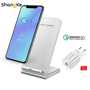 Wireless Charger 10w fast charger stand for vertical phone For iPhone 11 X XS XR 8 Fast wireless Charging For Samsung S10 S9 S8
Wireless Charger 10w fast charger stand for vertical phone For iPhone 11 X XS XR 8 Fast wireless Charging For Samsung S10 S9 S8