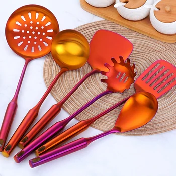 7PCS/Set Stainless Steel Kitchen Utensils with Holder Cooking Tools Set Turner Ladle Spoon for Restaurant Kitchenware
7PCS/Set Stainless Steel Kitchen Utensils with Holder Cooking Tools Set Turner Ladle Spoon for Restaurant Kitchenware