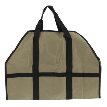 Premium Large Capacity Firewood Log Carrier Tote Bag Holder with Handle for Fireplace & Stoves 
Premium Large Capacity Firewood Log Carrier Tote Bag Holder with Handle for Fireplace & Stoves