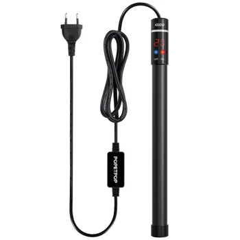 POPETPOP 400W Submersible Aquarium Heater Titanium Heating Rod with Thermometer and LED Digital Display(EU Plug)
POPETPOP 400W Submersible Aquarium Heater Titanium Heating Rod with Thermometer and LED Digital Display(EU Plug)