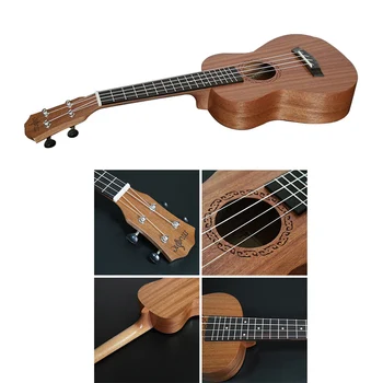 Concert Ukulele 4 Strings Hawaiian Mini Guitar Musical Instruments For Beginners
Concert Ukulele 4 Strings Hawaiian Mini Guitar Musical Instruments For Beginners