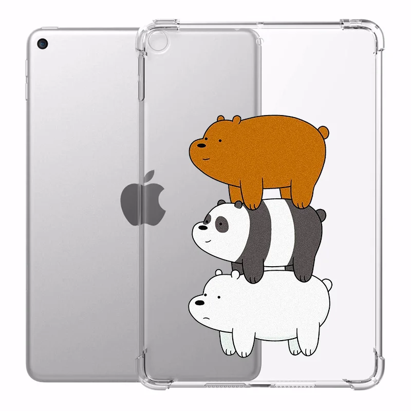 Case for iPad 10.2 10.5 in iPad Air 3 Cute Bear Cases Transparent Silicone Reinforced Corners Soft Cover for iPad Mini 1 2 3 4 5
Case for iPad 10.2 10.5 in iPad Air 3 Cute Bear Cases Transparent Silicone Reinforced Corners Soft Cover for iPad Mini 1 2 3 4 5