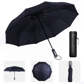 Foldable Automatic Compact Umbrella Windproof Auto Umbrella 3 Fold Waterproof Men Women H0917
Foldable Automatic Compact Umbrella Windproof Auto Umbrella 3 Fold Waterproof Men Women H0917