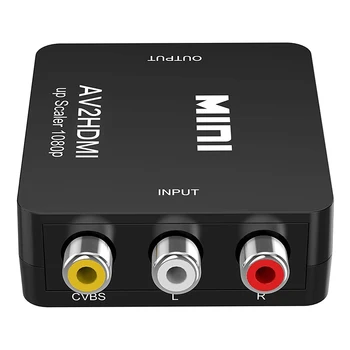 Hot Sale RCA to HDMI 1080P AV to HDMI Video Converter Adapter Supporting PAL/NTSC PC Laptop
Hot Sale RCA to HDMI 1080P AV to HDMI Video Converter Adapter Supporting PAL/NTSC PC Laptop
