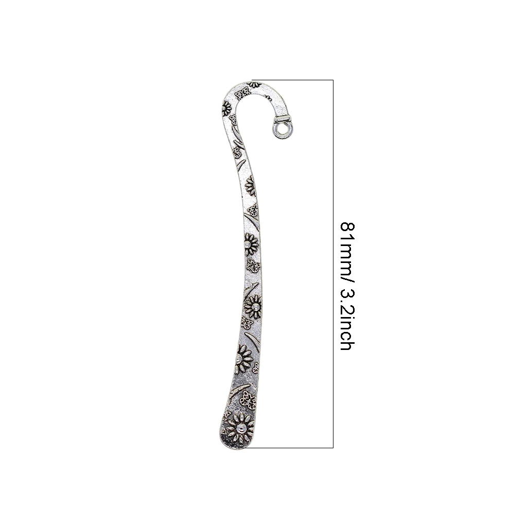 20x Tibetan Metal Bookmarks Book Mark with Hook Jewelry Findings DIY Pendant 20x Tibetan Metal Bookmarks Book Mark with Hook Jewelry Findings DIY Pendant