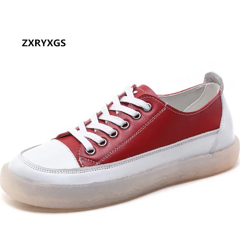 2022 New Spell Color Top Cowhide Full Genuine Leather Shoes Flat Shoes Soft Comfort Women Sneakers Shoes Fashion Casual Shoes
2022 New Spell Color Top Cowhide Full Genuine Leather Shoes Flat Shoes Soft Comfort Women Sneakers Shoes Fashion Casual Shoes
