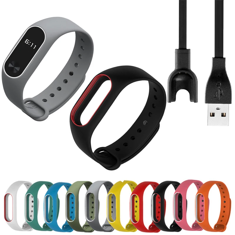 Умный Браслет для mi band 2 ремешок сменный ремень силиконовый браслет Band умный Xiao