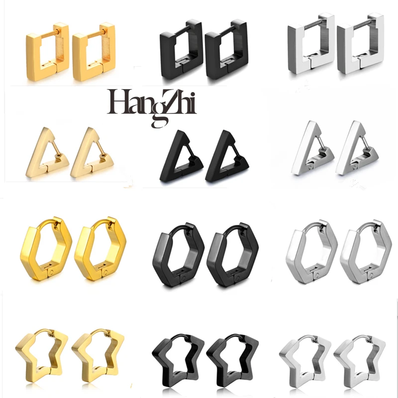 HANGZHI 2020 New Earring Punk Hip Hop Metal Geometric Irregular shaped Stud Earrings for Women Girls Men Jewelry Gift
HANGZHI 2020 New Earring Punk Hip Hop Metal Geometric Irregular shaped Stud Earrings for Women Girls Men Jewelry Gift