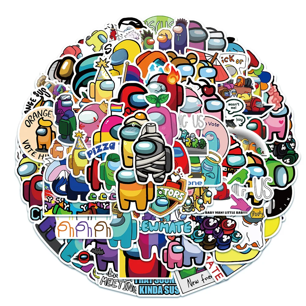 10/30/50PCSCartoon cute gifts among us game kids skateboard suitcase waterproof stickers graffiti decoration wholesale
10/30/50PCSCartoon cute gifts among us game kids skateboard suitcase waterproof stickers graffiti decoration wholesale