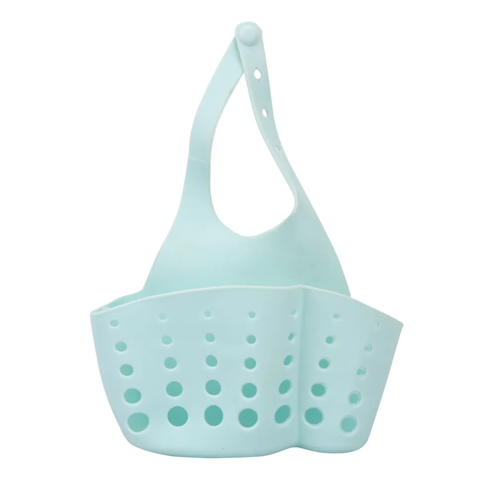Description Picture 5 of itemPortable Home Kitchen Hanging Drain Bag Basket Soap Bath Storage Scrubbers Bathroom Drying Sponges Holder Rack Tools Sink Holder