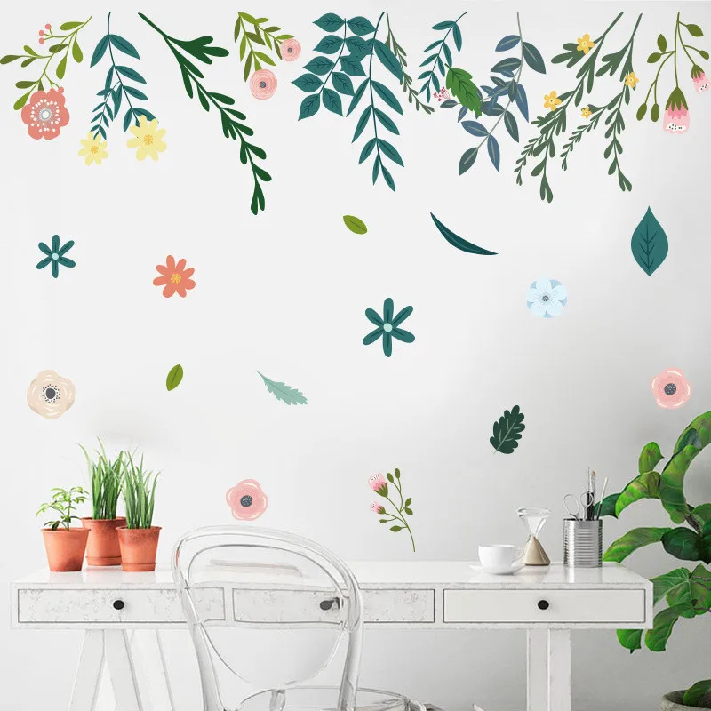 ZOLLOR Garden Plant Wall Stickers DIY Tree Leaves Mural Decals for House Living Room Bedroom Decoration Home Decor Sticker
ZOLLOR Garden Plant Wall Stickers DIY Tree Leaves Mural Decals for House Living Room Bedroom Decoration Home Decor Sticker