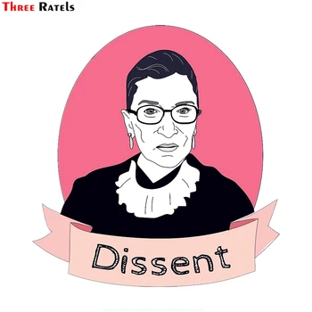 Three Ratels FTC-906 Ruth Bader Ginsburg RBG Dissent Stickers Waterproof Pvc Skateboard Luggage Motorcycle Car Sticker
Three Ratels FTC-906 Ruth Bader Ginsburg RBG Dissent Stickers Waterproof Pvc Skateboard Luggage Motorcycle Car Sticker