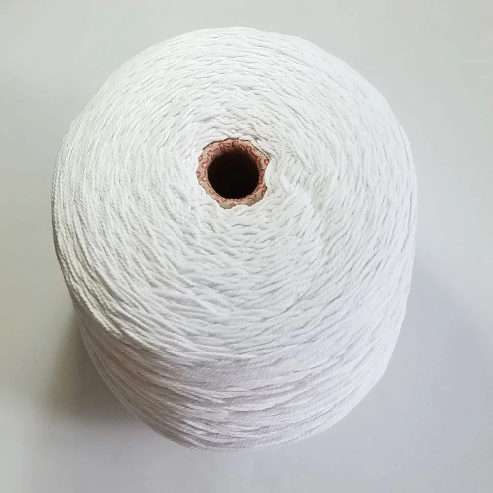 White 100% cotton rope twine cords weight about 2 kilogram/cone for handmade accessory
White 100% cotton rope twine cords weight about 2 kilogram/cone for handmade accessory
