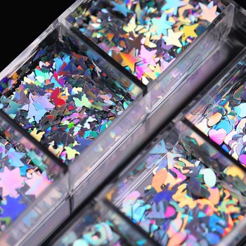 12 Squares Nail Sequins Colorful Flakes Holographics Butterfly Nail Glitter Powder DIY Nail Art Decorations
12 Squares Nail Sequins Colorful Flakes Holographics Butterfly Nail Glitter Powder DIY Nail Art Decorations