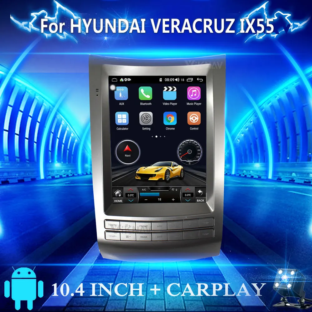 2 Din Tesla Style Car radio for HYUNDAI VERACRUZ IX55Car Stereo multimedia player receiver Recorder
2 Din Tesla Style Car radio for HYUNDAI VERACRUZ IX55Car Stereo multimedia player receiver Recorder