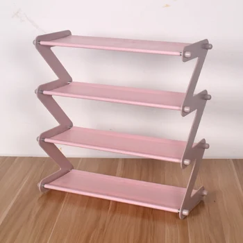 Simple Stainless Steel Assembled Shoe Rack Save Space Slippers High Heels Home Dormitory Foldable Multi-Layer Storage 
Simple Stainless Steel Assembled Shoe Rack Save Space Slippers High Heels Home Dormitory Foldable Multi-Layer Storage