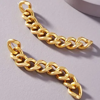 BOHO Simplicity Link Chain Drop Earring Long Dangle Earrings Jewelry for Women 
BOHO Simplicity Link Chain Drop Earring Long Dangle Earrings Jewelry for Women